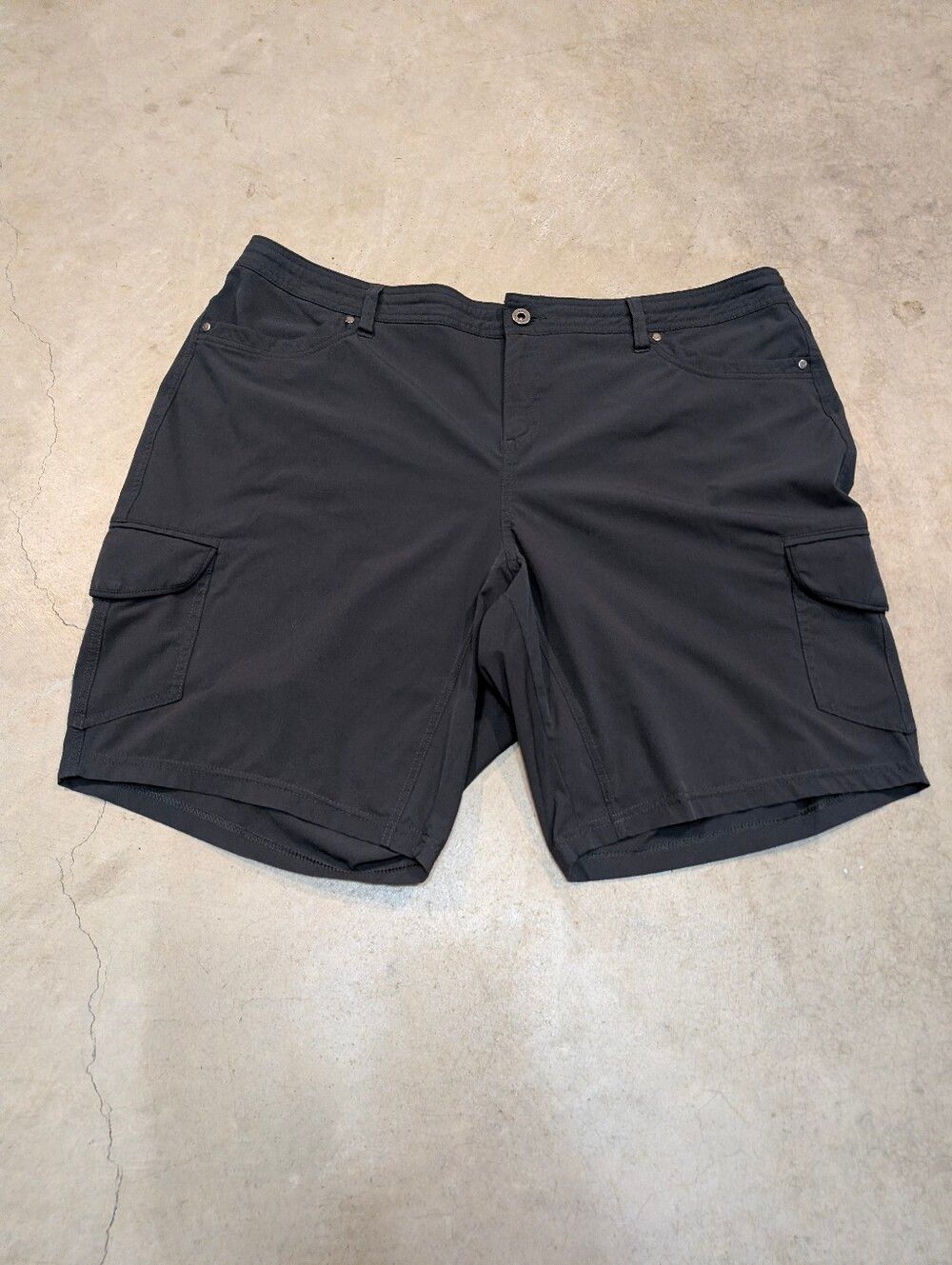 Kuhl Freeflex Gray Cargo Shorts Women's 20W